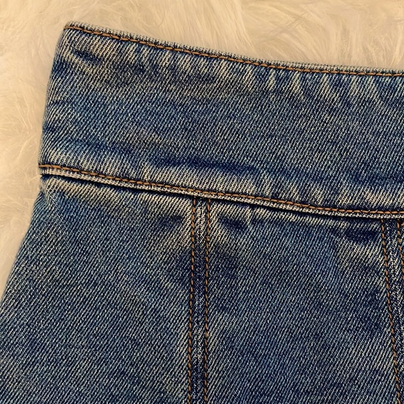 Like New Girls Denim Tennis Shirt - Picture 3 of 6